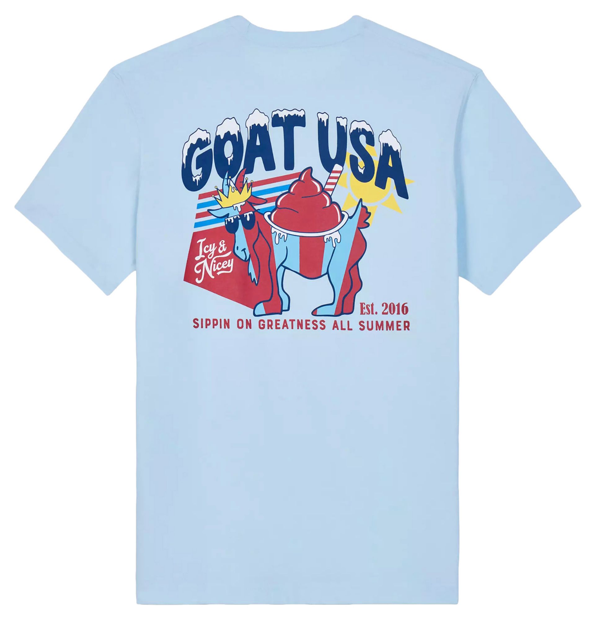 GOAT USA Adult Slushie Goat T-Shirt | Dick's Sporting Goods